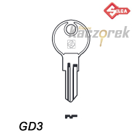 Silca 110 - klucz surowy - GD3